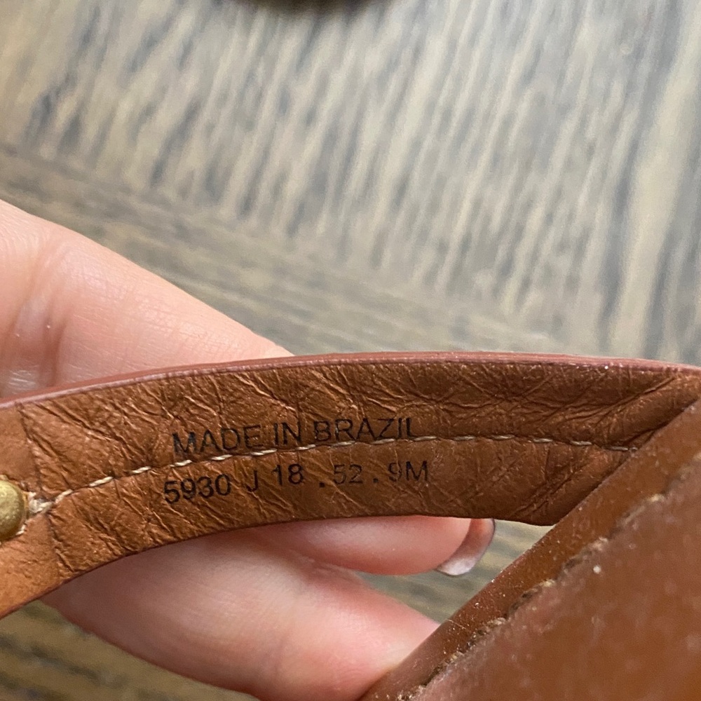 Tory Burch vintage vachetta leather Miller Sandals - Picture 5 of 9